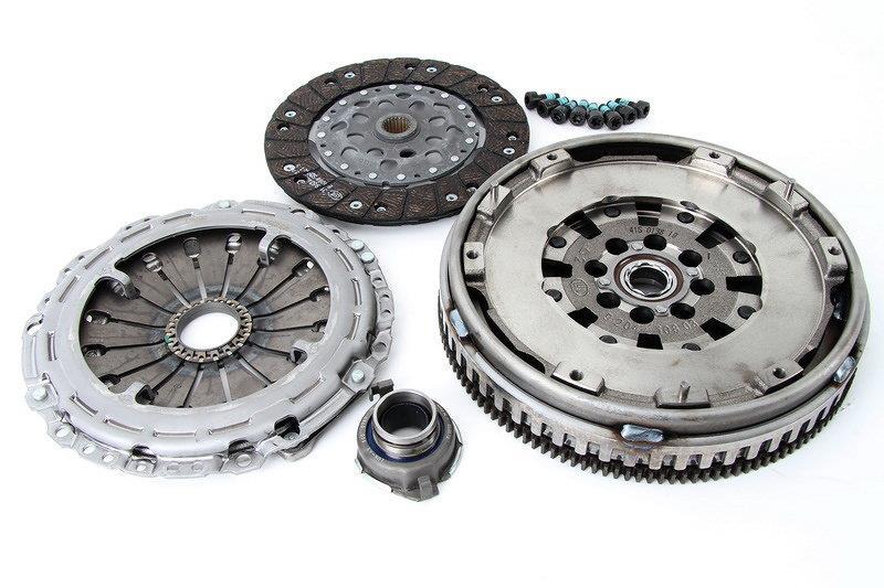 LuK 600 0288 00 Kit D'embrayage Avec Palier Guide, Avec Réglage Automatique, Avec Butée De Débrayage, Avec Volant Moteur, Avec Kit De Vis, Volant Bimasse Avec Plaque De Friction